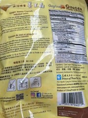 Ginger Honey Crystal Packets 30 ct by Prince Of Peace 540g