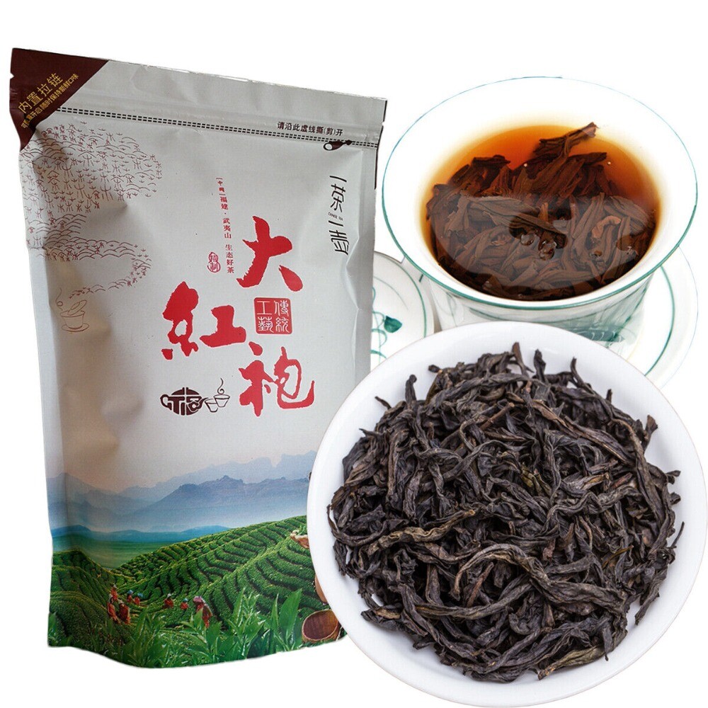 250g Wuyi Da Hong Pao Oolong Tea | Big Red Robe Loose Leaf Rock Tea Premium Tea