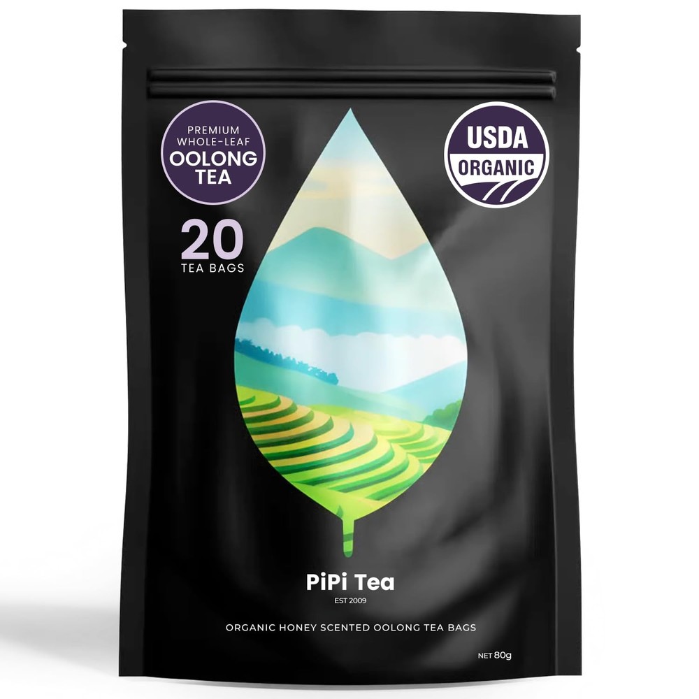 Oolong Tea Bags 20 Bags 4g Each Cortisol & Calming Anxiety Stress Weight Loss