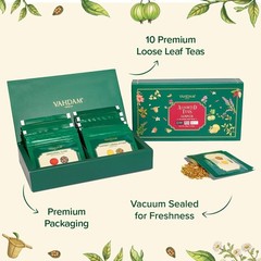 Top 10 Favourites Tea Sampler Set | Loose Leaf Tea (50+ Cups) | Tea Variety P…