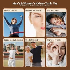 Ginseng Five Treasure Tea Liver and Kidney Nourishing Vitality Tea Herbal TeaBag