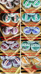 10Pc 50g Ripe Pu-erh Tea Ball Assorted Top Grade Puerh Black Tea Healthy Drink Q