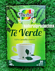 3 Packs GREEN TEA Camellia Sinensis TE VERDE 60 bags Therbal Made in Mexico