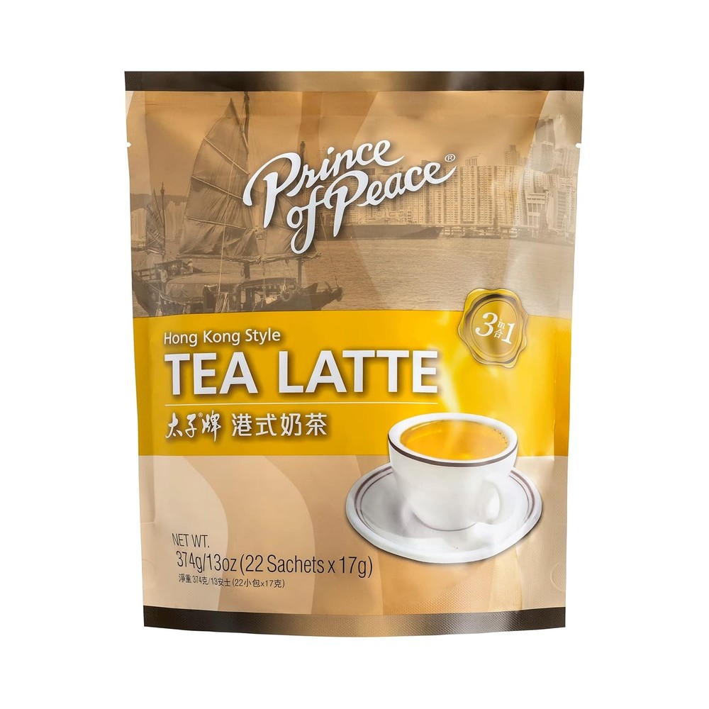 Prince of Peace 3 in 1 Instant Hong Kong Style Tea Latte, 22 Sachets