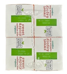 NEW – Lot 4 Boxes Good Earth Sweet & Spicy Caffeine Free Organic TEA (72 Total)