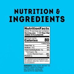 Lipton Reduced Sugar Southern Sweet Iced Tea Mix, 28 Quarts