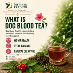 Jamaican Dog Blood Tea 2 Pack Fertility TTC Womb Wellness | Wildcrafted Portland