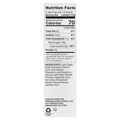 Refreshers, Herbal Tea Instant Beverage, Strawberry Raspberry, Caffeine Free, 5