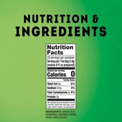 Lipton Peach Green Tea Bags, 20 Count