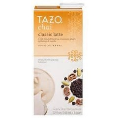 TAZO BLACK TEA CHAI LATTE CLASSIC 32 OZ 32.0 Ounce (Pack of 1)