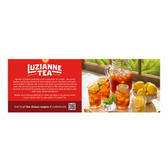 Luzianne Black Iced Gallon Tea Bags, 24 Count