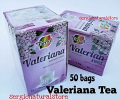 2 Packs VALERIAN TEA 50 BAGS TE DE VALERIANA (Valerian edulis) Made in Mexico