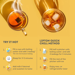 Lipton Yellow Label International Blend | Lipton Tea Bags |Black Tea| Premium Qu