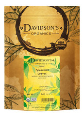Davidson’S Tea Bulk Organic Spearmint Leaves, 16-Ounce Bag