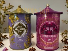Zen Garden Pagoda Garden Passion Fruit + Rosehip Hibiscus Tea Set Gift