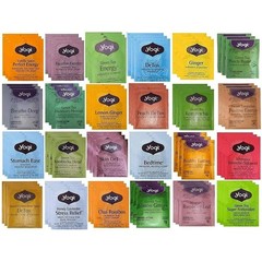 Yogi Tea Bags Sampler Assortment Box of 36 – Organic Tea Bags – FREE SHIPPING!!