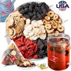 30Pcs Ginseng Six Treasure Tea , Kidney Tea ,Liver Tea , Red Date Kidney Health