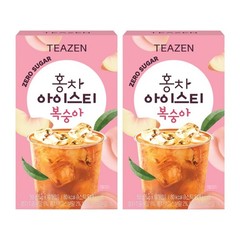 Teazen Kombucha Zero Sugar Iced Black Tea 5g x 10sticks 2BOX K-Drink