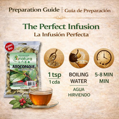 Axocopaque Herbal Tea (4 Oz) – 100% Natural Gaultheria Mexican Leaves – Authenti