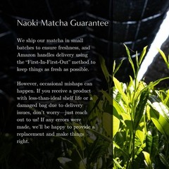 Naoki Matcha Superior Ceremonial Blend Authentic 3.5 Ounce