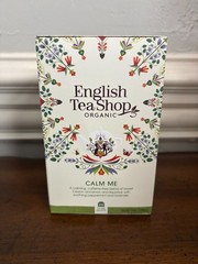 English Tea Shop Organic Calm Me – 20 Paper Tea bag sachets Exp 11/2026 Set of 2