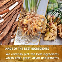 Turmeric Ginger Cinnamon Tea 120 Bags Vegan No Sugar Caffeine Gluten Free