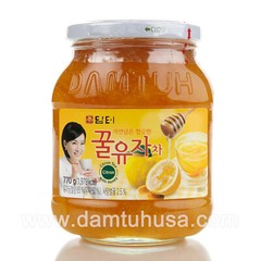 DAMTUH Honey Korean Citron Tea – 1.7lbs x 2 Bottles, Marmalade, Preserve, Citrus