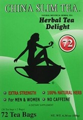 China Slim Herbal Tea Extra Strength Delight 72 Tea Bags – Exp: 2026