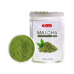 Ceremonial Matcha Powder – 1.76 oz (50g) – Great for Tea, Latte, Baking, Smoo…