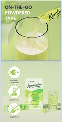 TEAZEN Shine Muscat Kombucha Tea 10 Sticks on sale prices + free gift