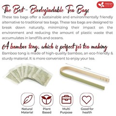 , Premium 140 Hibiscus Flowers Tea Bags, 100% Natural, Handmade & Pure from Hibi