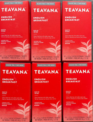 Teavana Starbucks English Breakfast Tea Black Tea Bags (6 Pack) 24 Each 9/2027