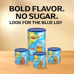 Lipton Unsweetened Black Tea Iced Tea Mix, 28 Quarts – Pack of 1 – Free Ship