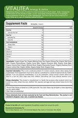 VitaliTea Whole Body Organic Detox Tea | Removes Toxins, Increases Energy