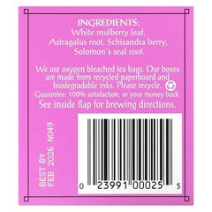 Mulberry Leaf Tea, 20 Tea Bags, 1.16 oz (33 g)