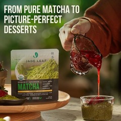 Organic Culinary Grade Matcha Powder Japanese Green tea Baking Smoothies Lattes