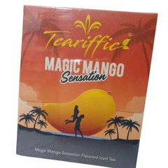 Teariffic Magic Mango Sensation Sexual Men Herb Energy Coffee 1 Box (12 Sachets)