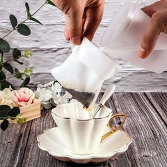 300×Disposable Drawstring Filter Bag – Biodegradable Tea Compostable 3.94″x5.9″
