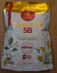 (2) Maravilhas da Terra Superchá SB Herbal Loose Leaf Detoxifying Tea 120g x2