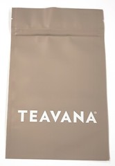 100 TEAVANA Store Resealable Gray Tea Bags New Empty Grey Zip Lock Reusable Bags