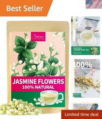3.5oz Caffeine-Free Jasmine Tea Buds – Perfect for Baking & Herbal Teas