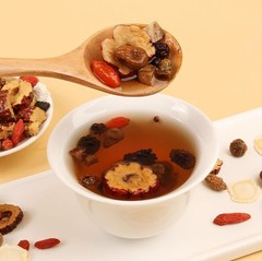 Ginseng Ten Treasures Tea, Chinese Herbal Kidney Detox Tea for Men & Women USA