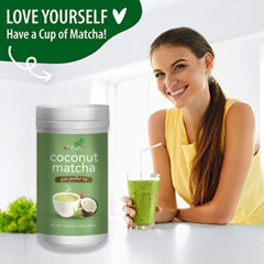 CAcafe Coconut Matcha Creamy and Sweet Japanese Health Drink